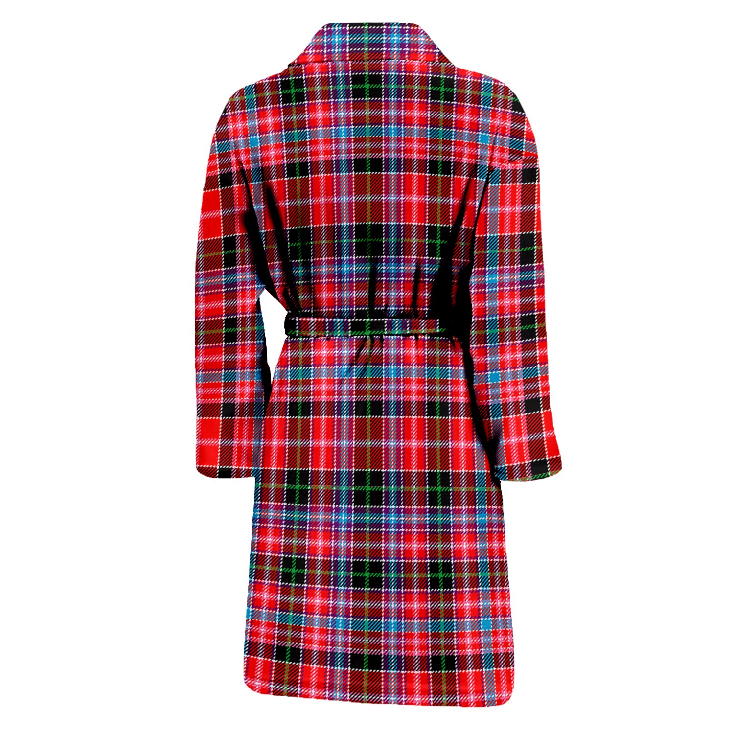 Udny Tartan Bathrobe with Family Crest - Tartan Vibes Clothing