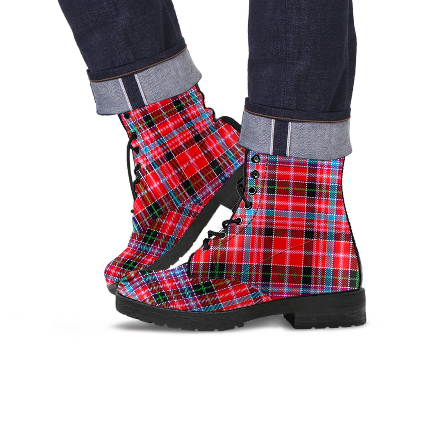 udny-tartan-leather-boots