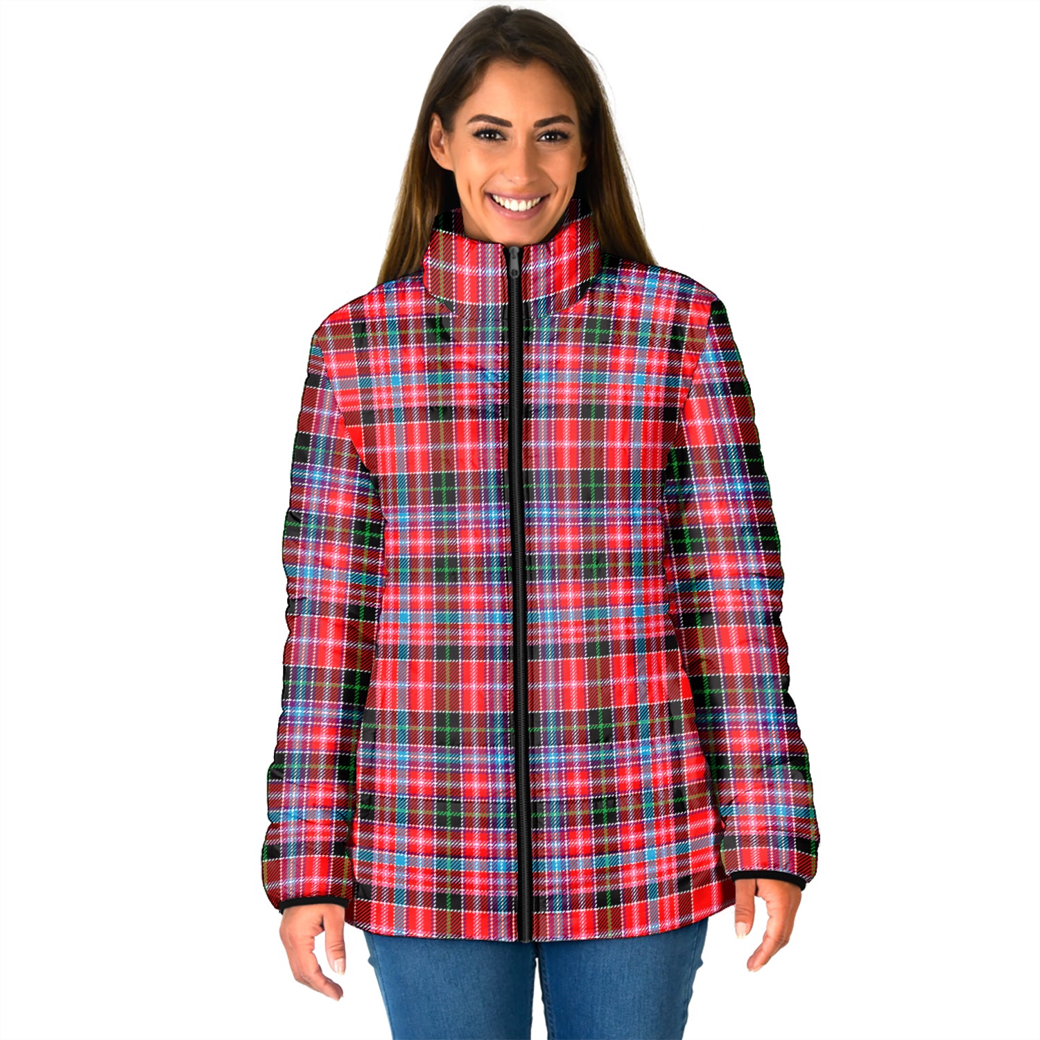 Udny Tartan Padded Jacket - Tartan Vibes Clothing