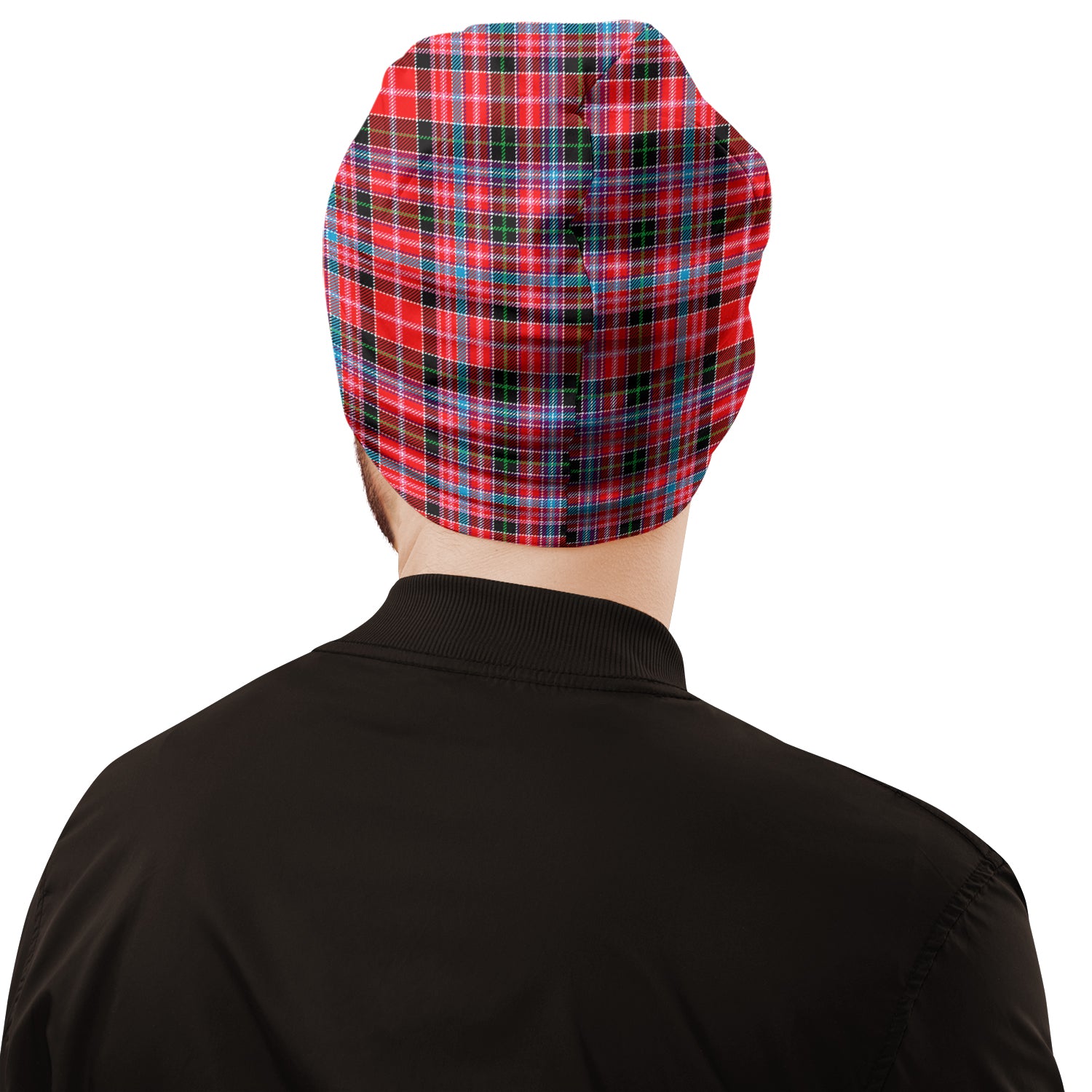 Udny Tartan Beanies Hat with Family Crest - Tartan Vibes Clothing