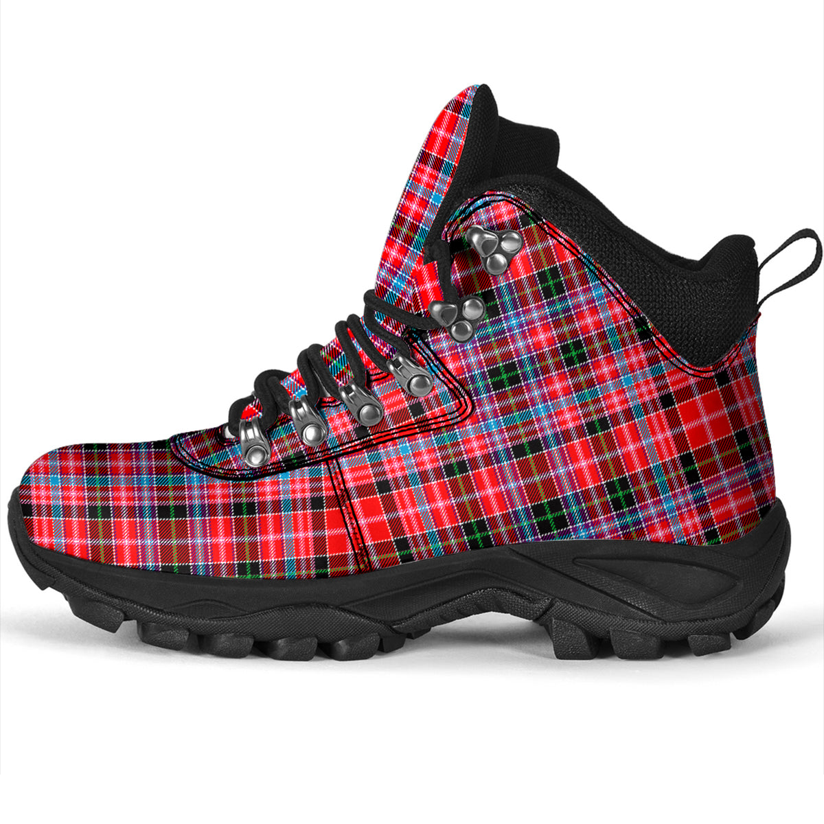 Udny Tartan Alpine Boots - Tartanvibesclothing