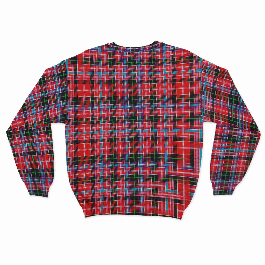 Udny Tartan Sweatshirt with Family Crest - Tartan Vibes Clothing