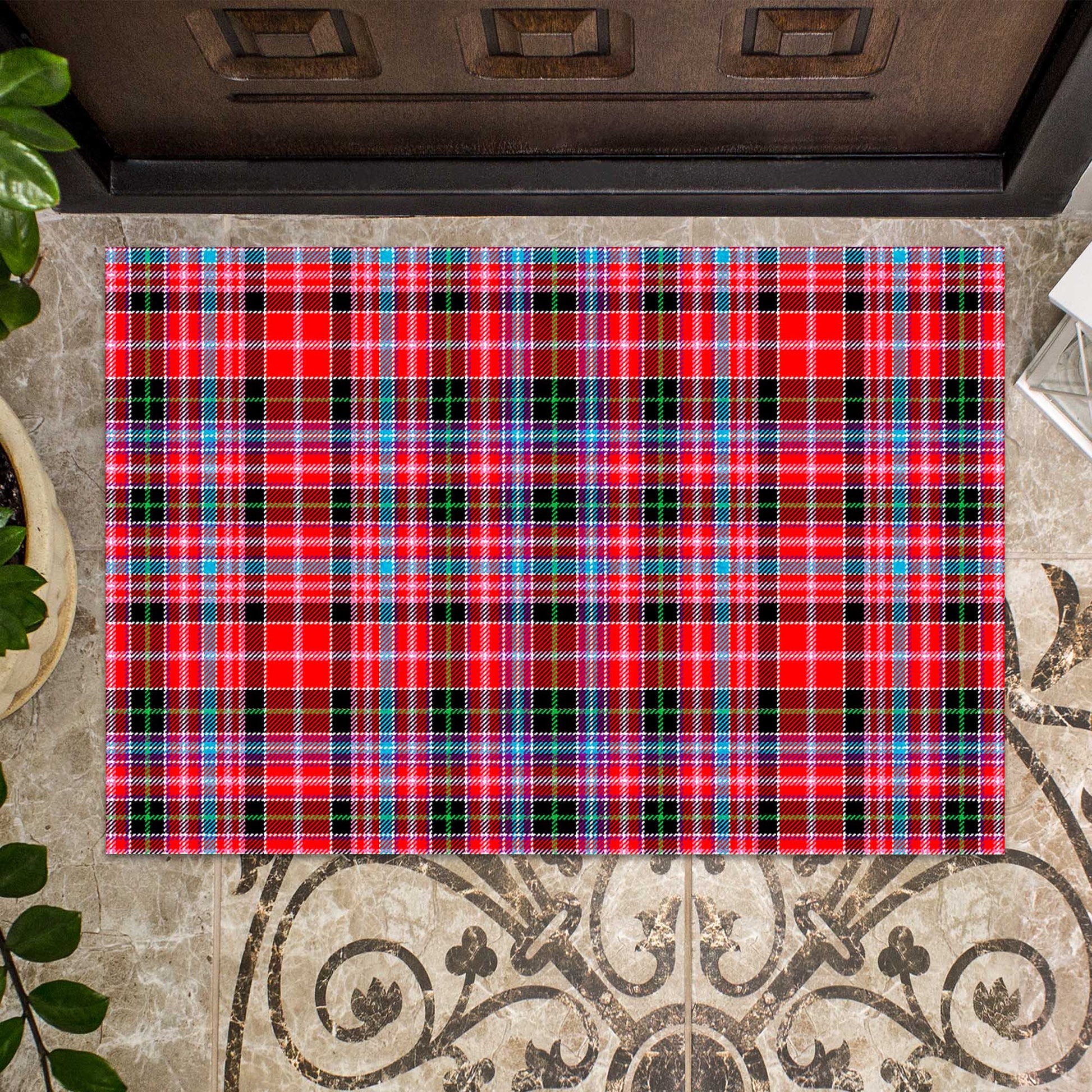 Udny Tartan Door Mat - Tartanvibesclothing Shop