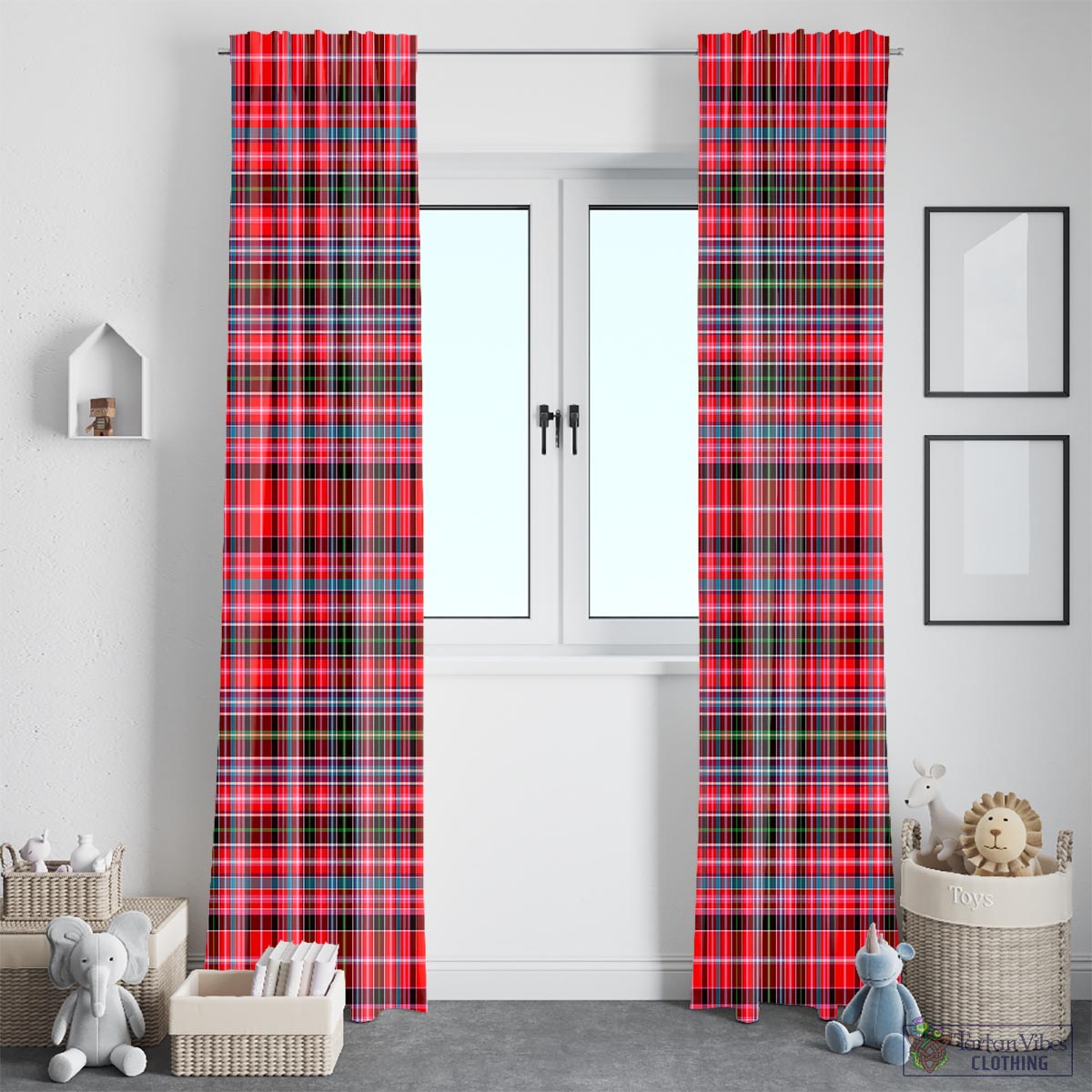 Udny Tartan Window Curtain