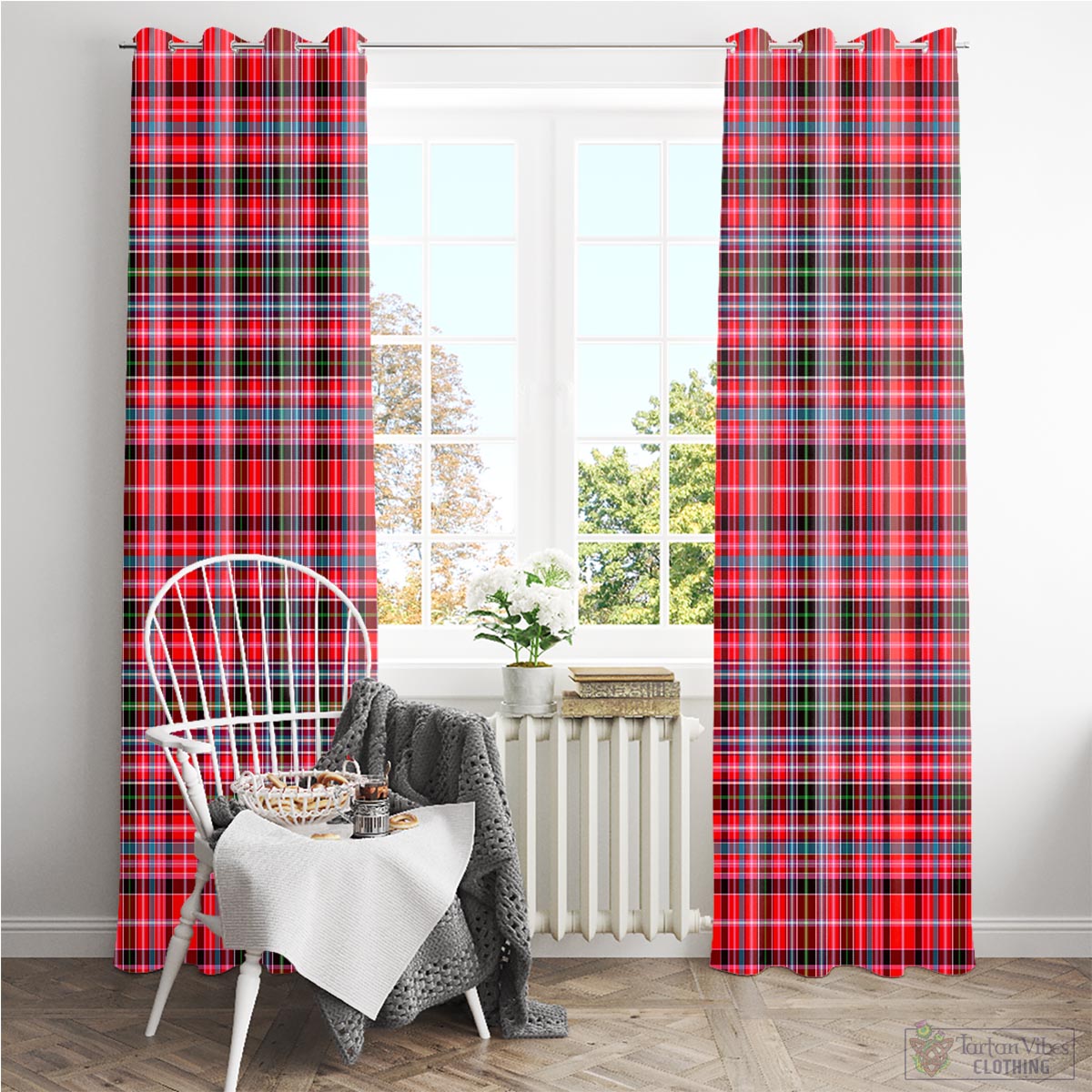 Udny Tartan Window Curtain