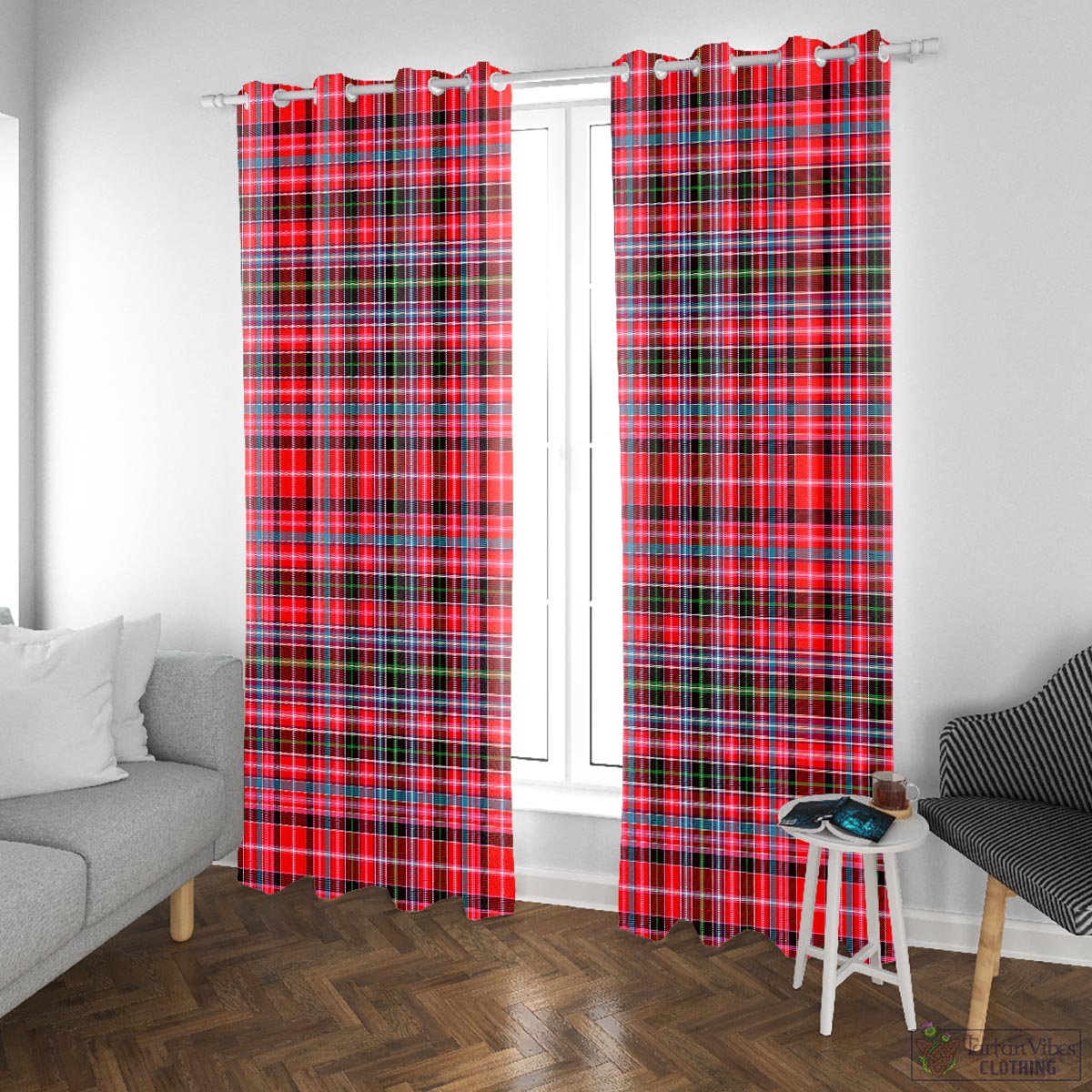 Udny Tartan Window Curtain