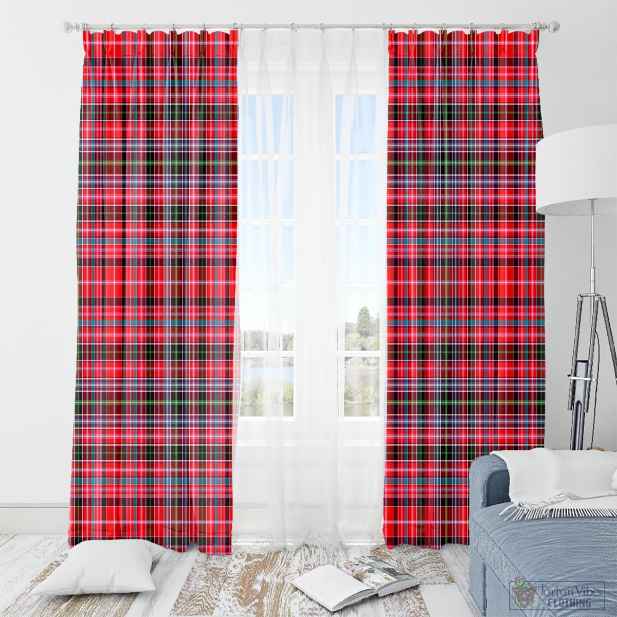 Udny Tartan Window Curtain