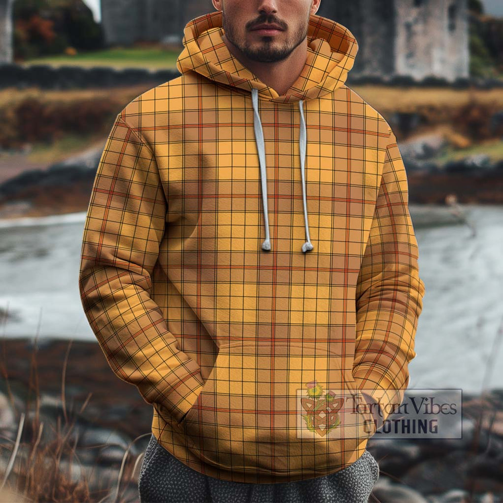 Ulster Tartan Cotton Hoodie Pullover Hoodie XS - Tartan Vibes Clothing