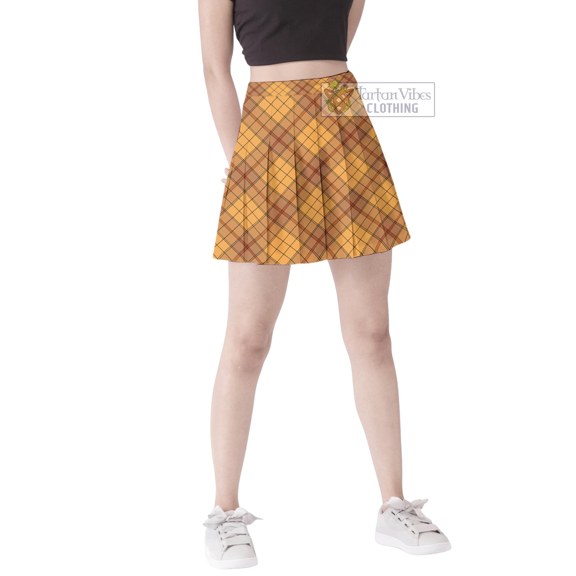 Tartan Vibes Clothing Ulster Tartan Women's Plated Mini Skirt