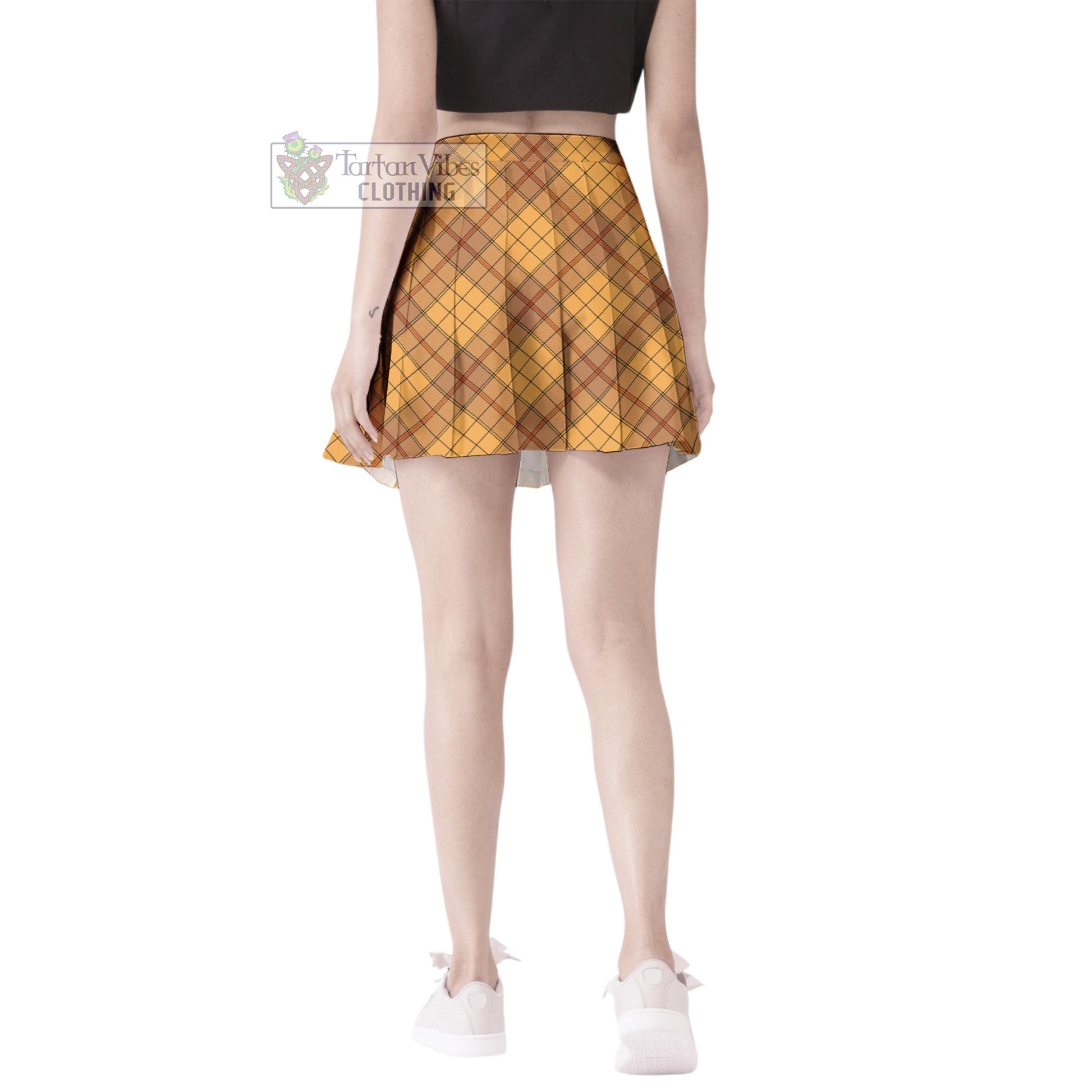 Tartan Vibes Clothing Ulster Tartan Women's Plated Mini Skirt