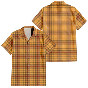 Ulster Tartan Short Sleeve Button Up Shirt