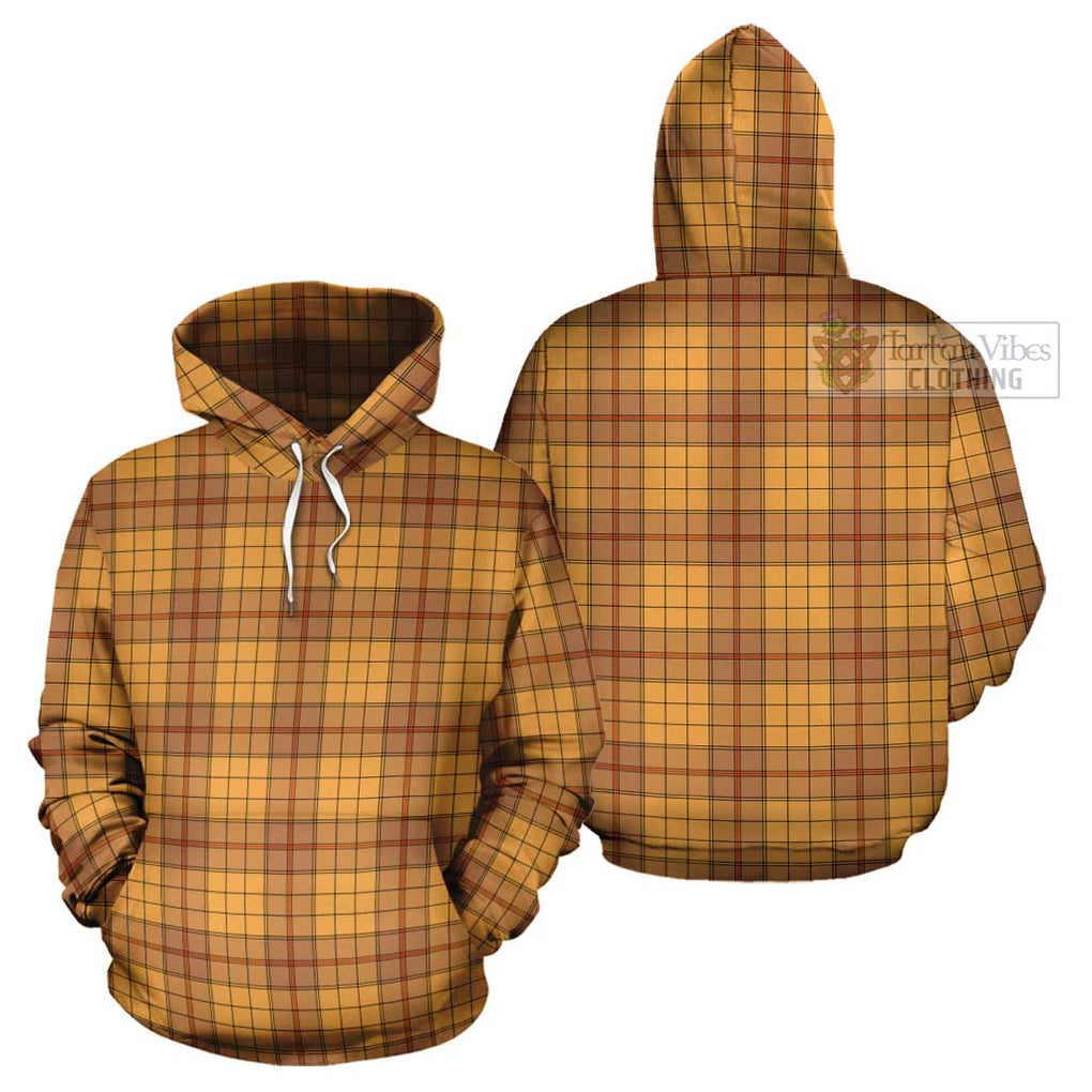 Ulster Tartan Cotton Hoodie Pullover Hoodie - Tartan Vibes Clothing