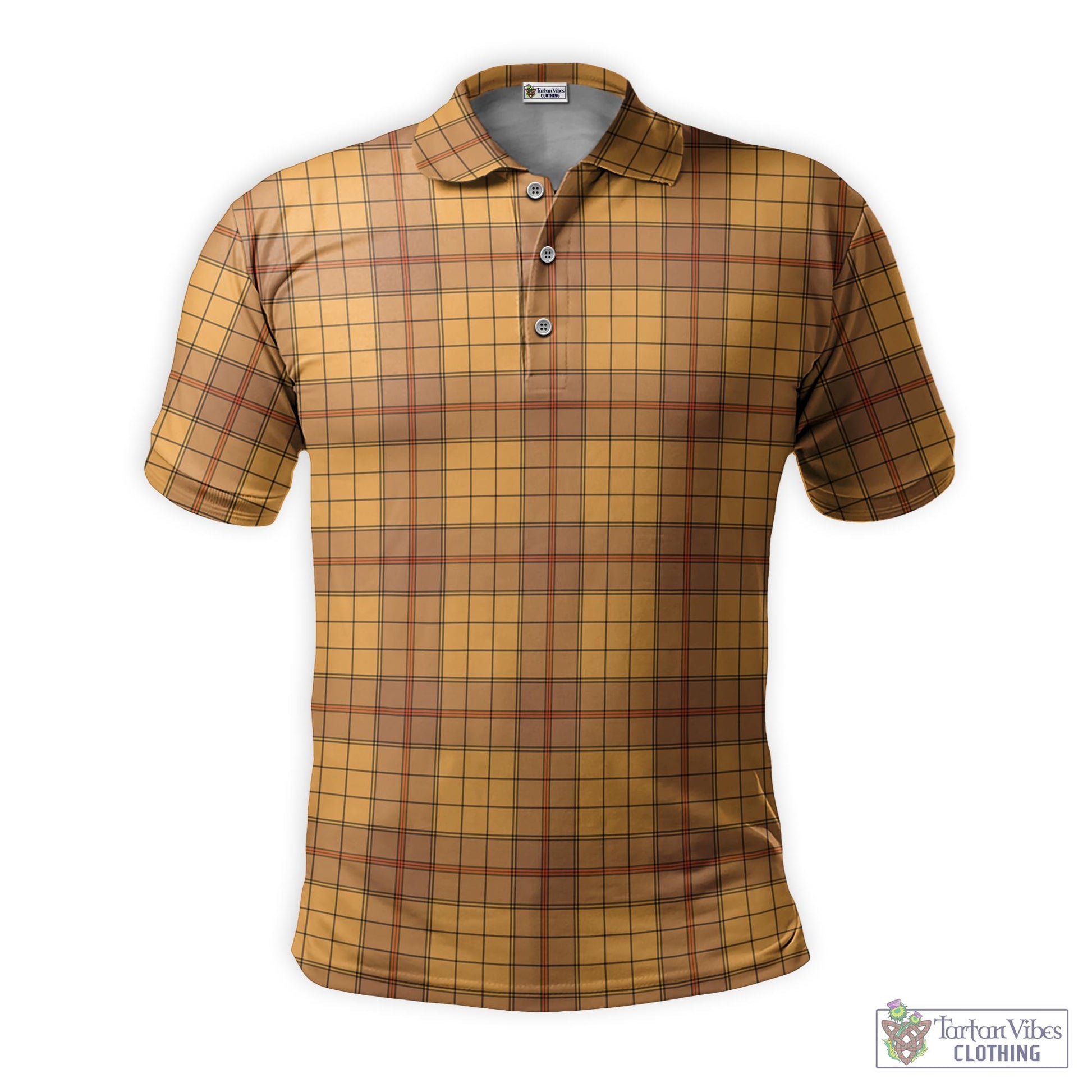 Tartan Vibes Clothing Ulster Tartan Mens Polo Shirt