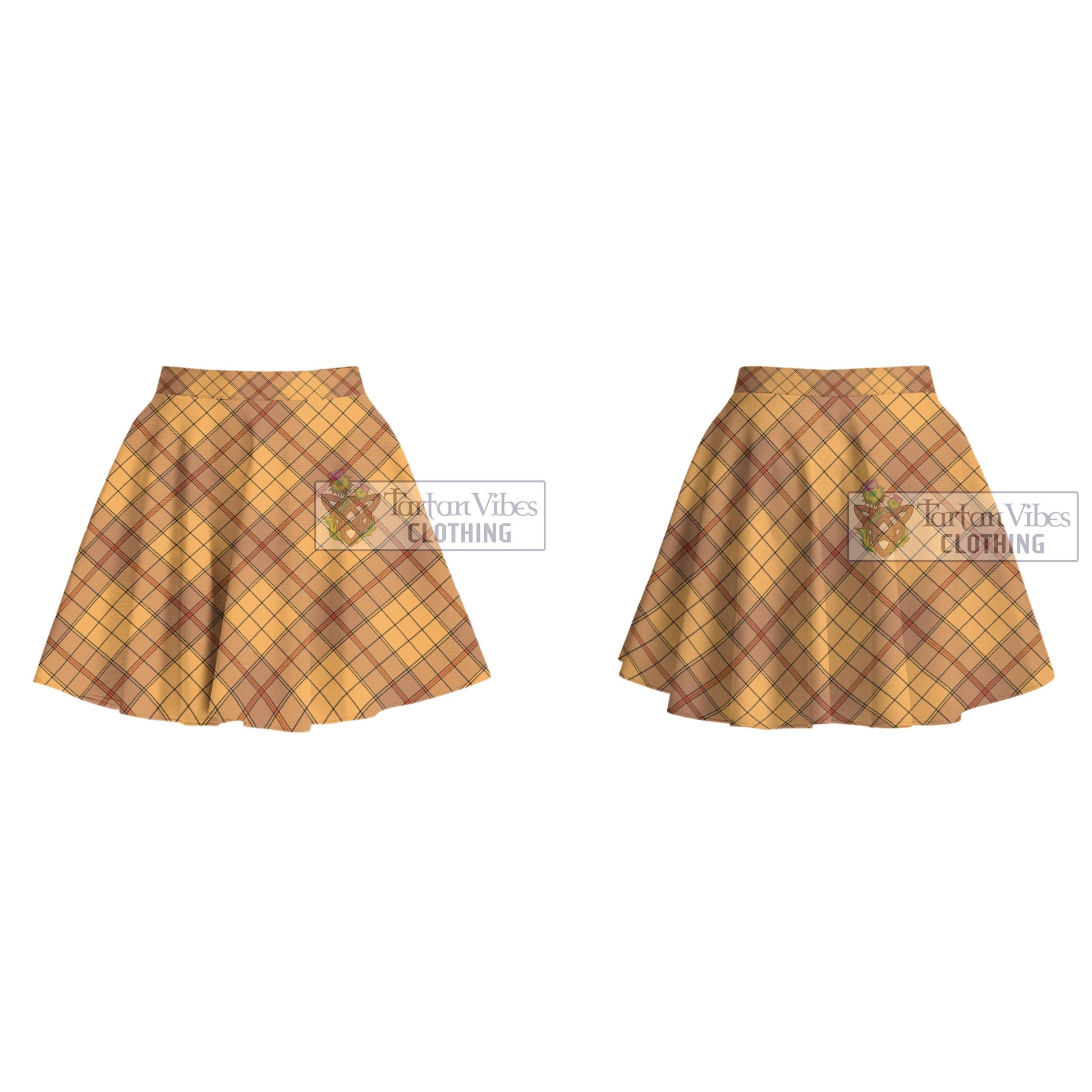 Tartan Vibes Clothing Ulster Tartan Women's Plated Mini Skirt