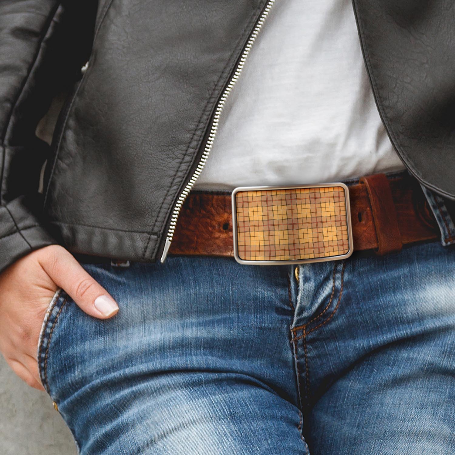 Tartan Vibes Clothing Ulster Tartan Belt Buckles