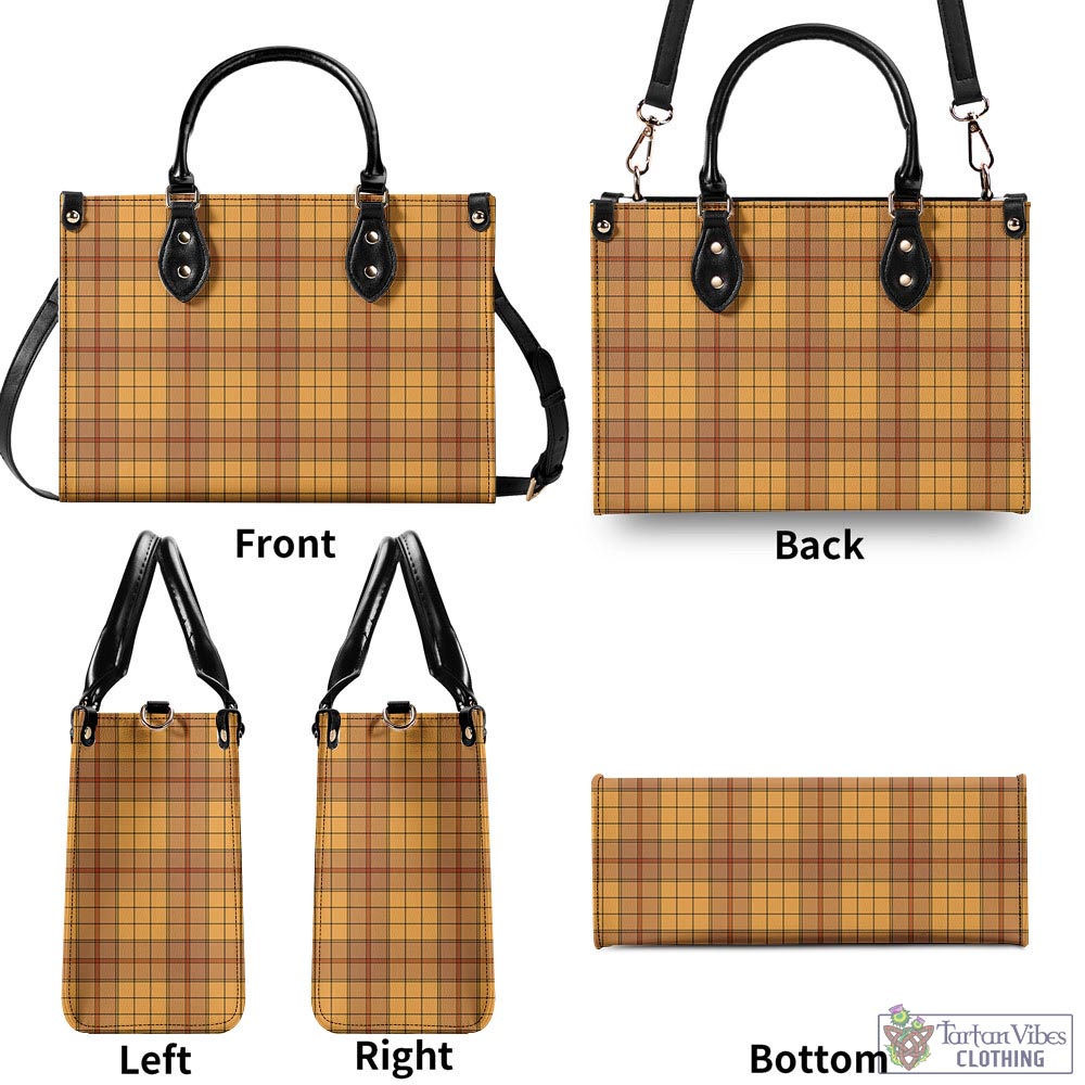 Tartan Vibes Clothing Ulster Tartan Luxury Leather Handbags