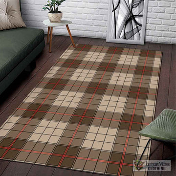 Ulster Brown Modern Tartan Area Rug