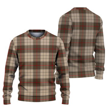 Ulster Brown Modern Tartan Ugly Sweater