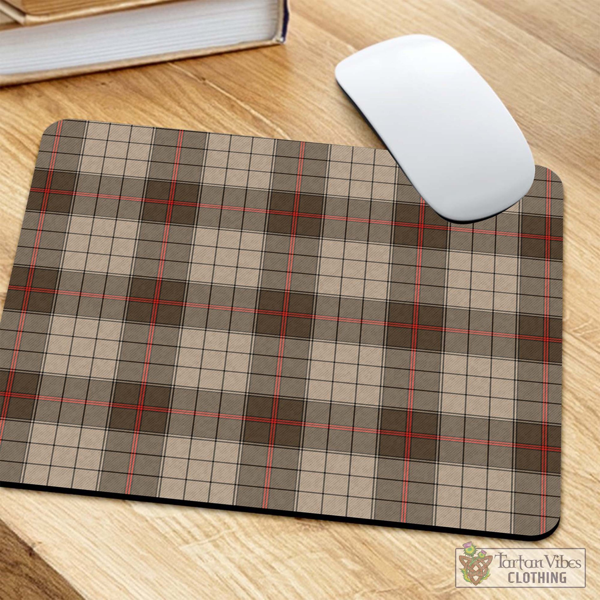 Tartan Vibes Clothing Ulster Brown Modern Tartan Mouse Pad