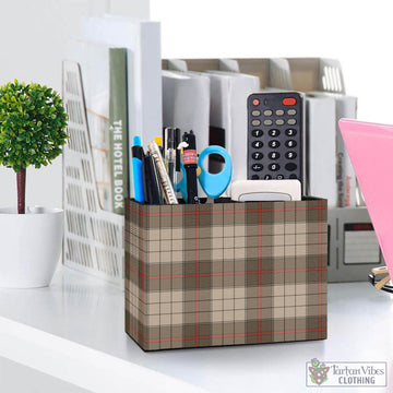 Ulster Brown Modern Tartan Pen Holder