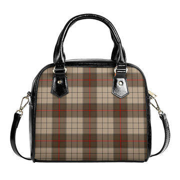 Ulster Brown Modern Tartan Shoulder Handbags