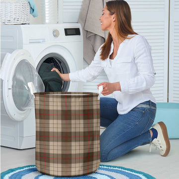 Ulster Brown Modern Tartan Laundry Basket