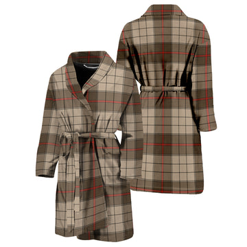 Ulster Brown Modern Tartan Bathrobe