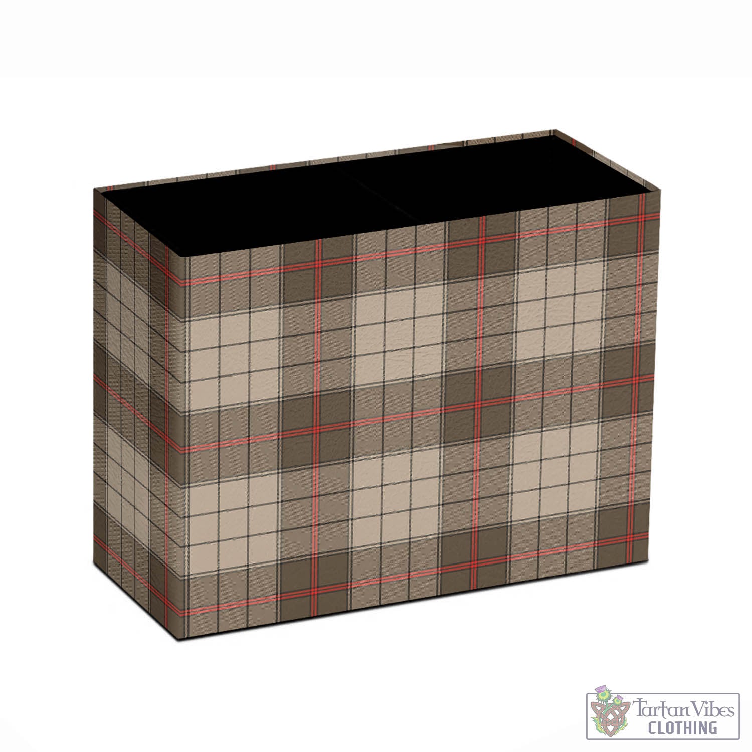 Tartan Vibes Clothing Ulster Brown Modern Tartan Pen Holder