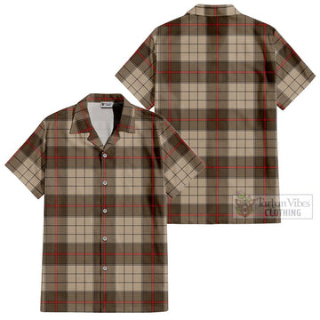 Ulster Brown Modern Tartan Cotton Hawaiian Shirt