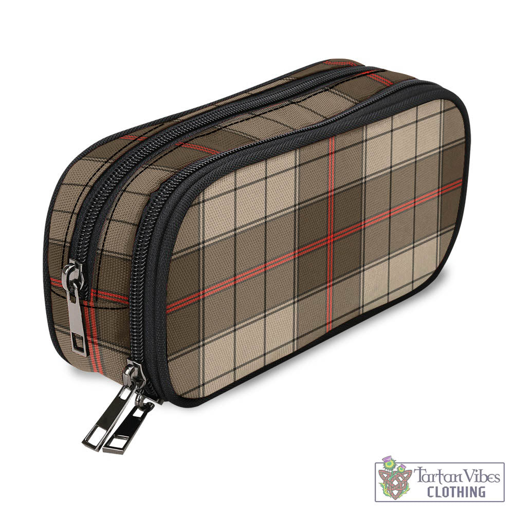 Tartan Vibes Clothing Ulster Brown Modern Tartan Pen and Pencil Case