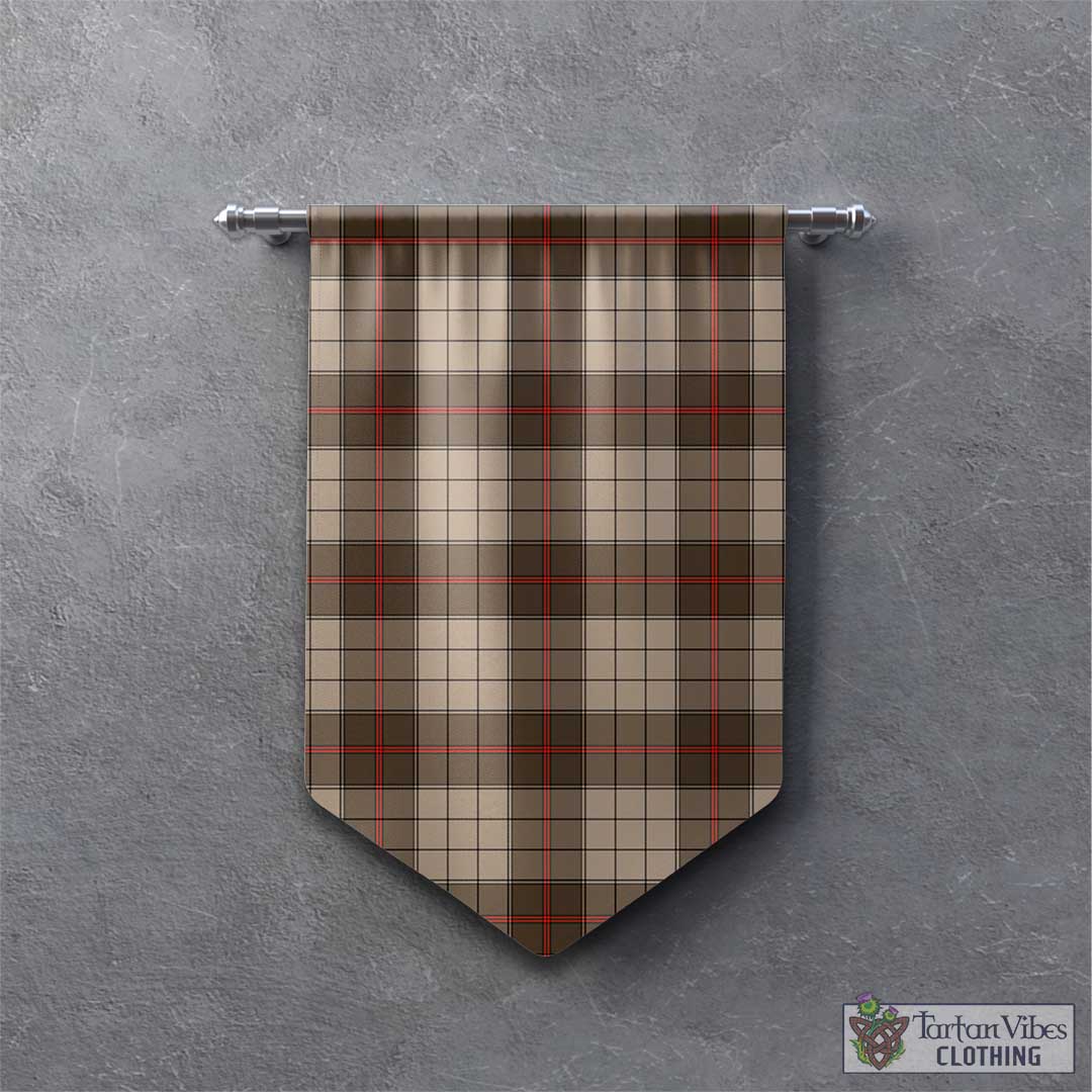 Tartan Vibes Clothing Ulster Brown Modern Tartan Gonfalon, Tartan Banner