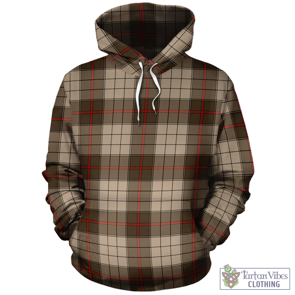 Tartan Vibes Clothing Ulster Brown Modern Tartan Hoodie