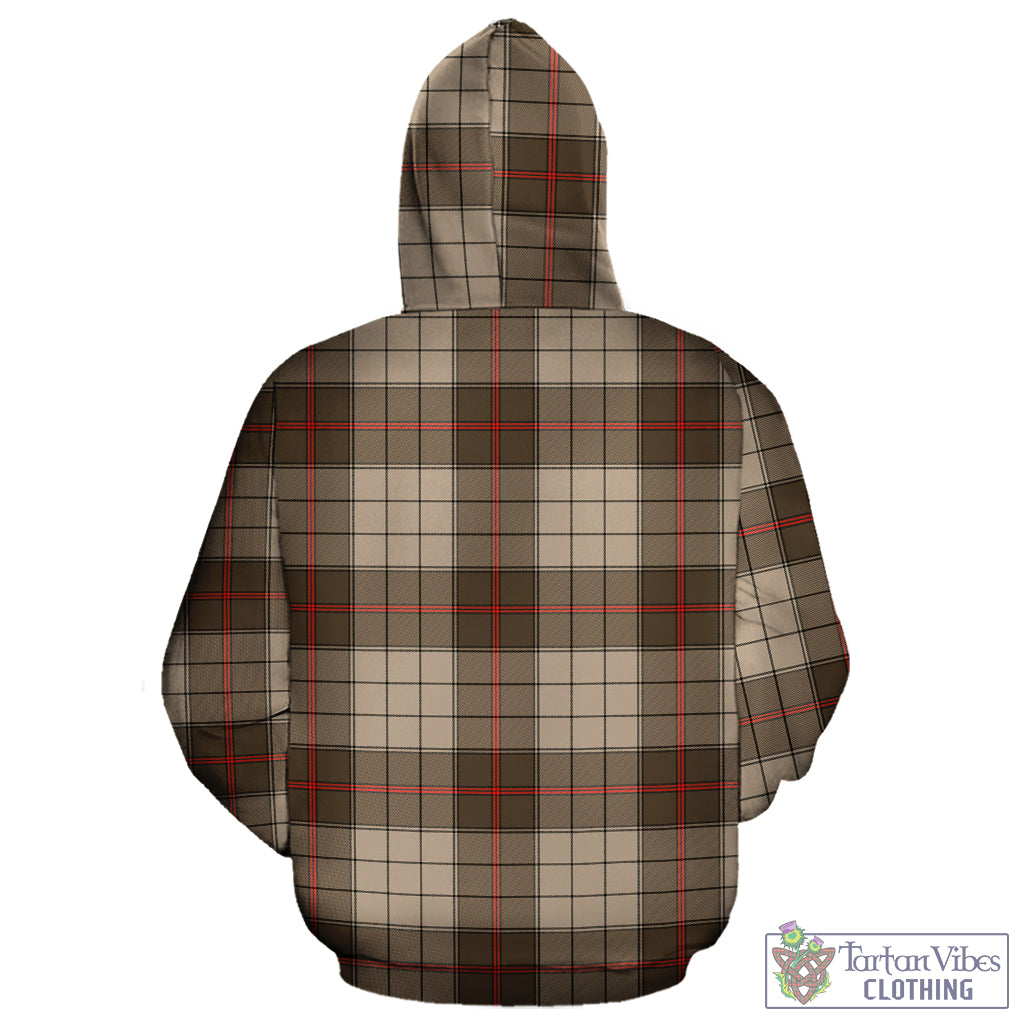 Tartan Vibes Clothing Ulster Brown Modern Tartan Hoodie