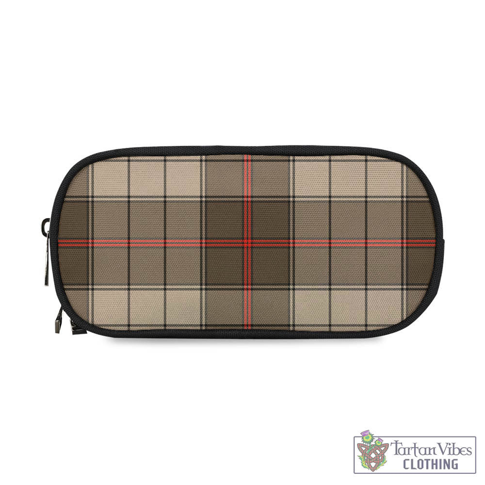 Tartan Vibes Clothing Ulster Brown Modern Tartan Pen and Pencil Case