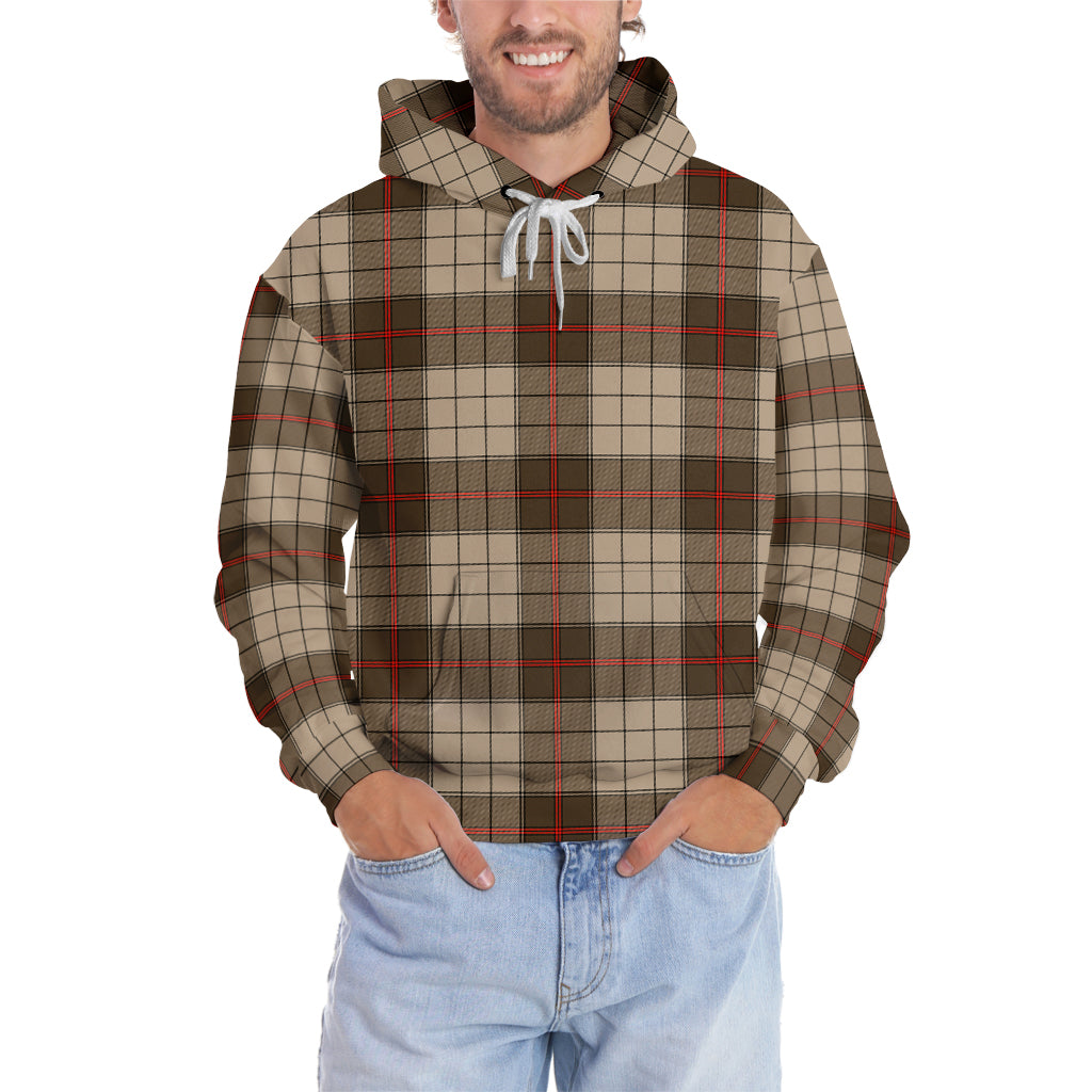 Tartan Vibes Clothing Ulster Brown Modern Tartan Hoodie