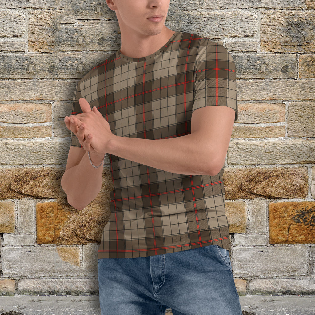 Tartan Vibes Clothing Ulster Brown Modern Tartan T-Shirt