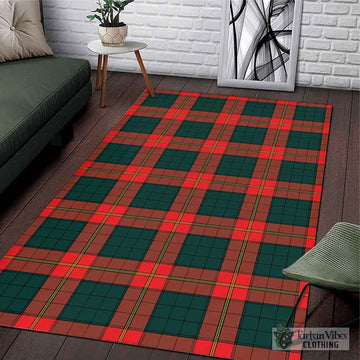 Ulster Red Tartan Area Rug