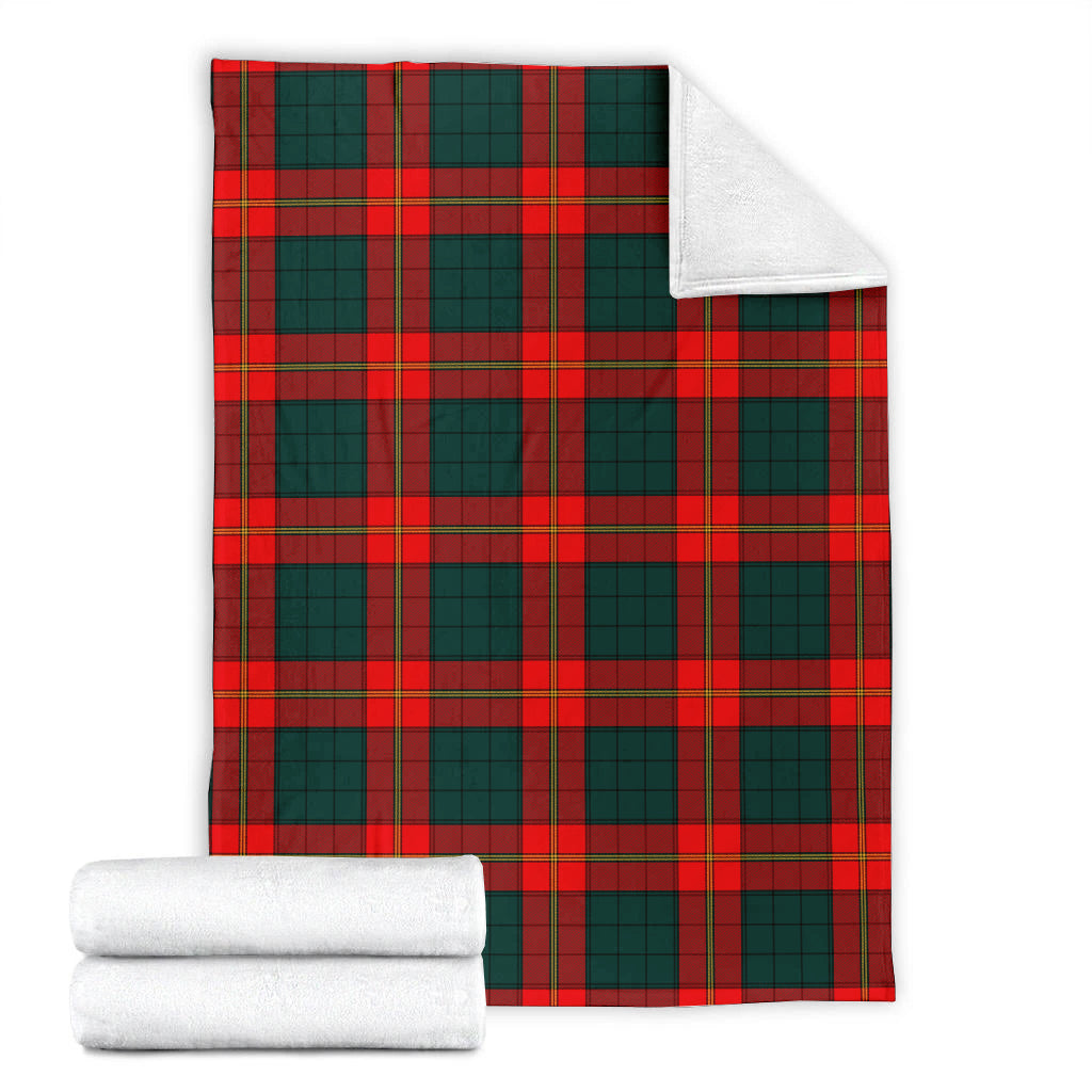 Tartan Vibes Clothing Ulster Red Tartan Blanket