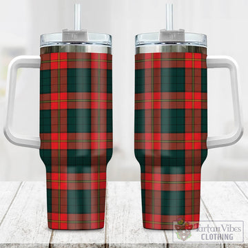 Ulster Red Tartan Tumbler with Handle