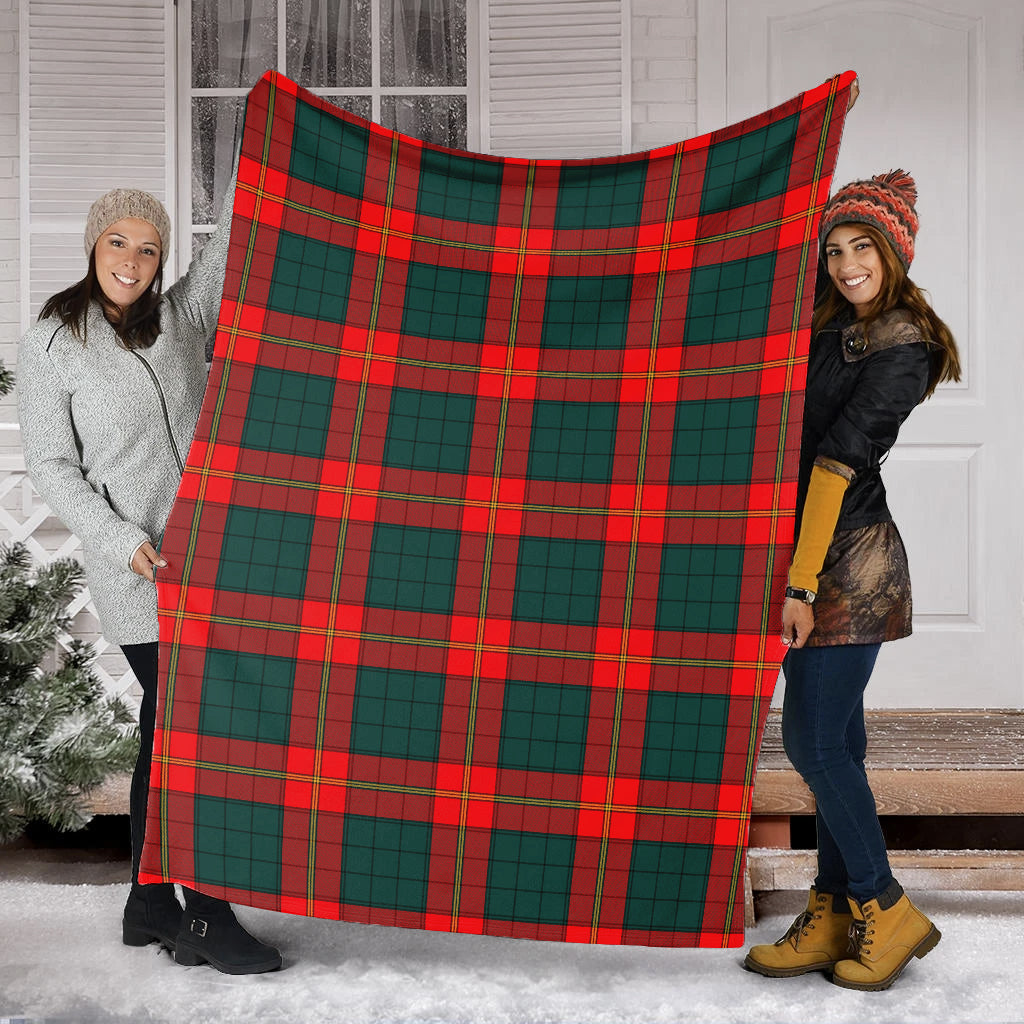 Tartan Vibes Clothing Ulster Red Tartan Blanket