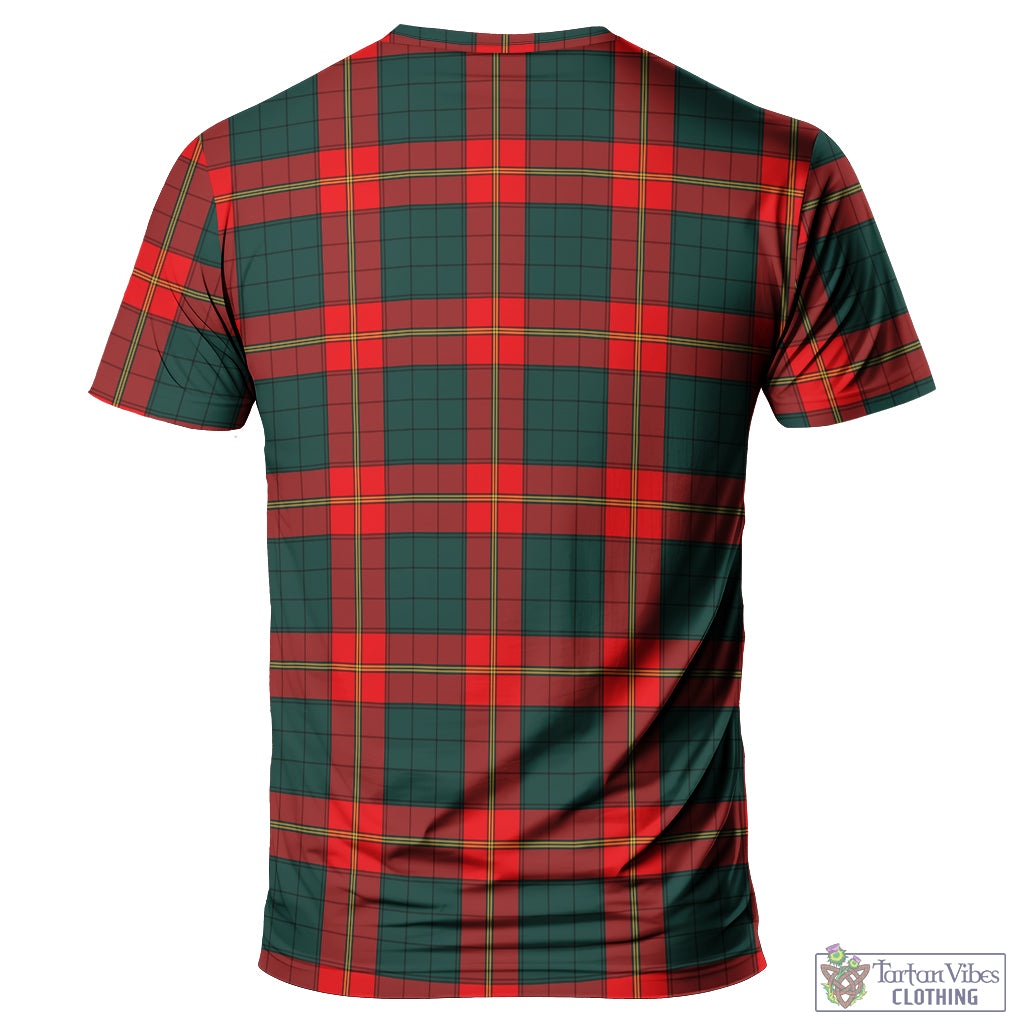 Tartan Vibes Clothing Ulster Red Tartan T-Shirt