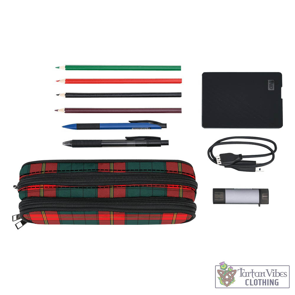 Tartan Vibes Clothing Ulster Red Tartan Pen and Pencil Case