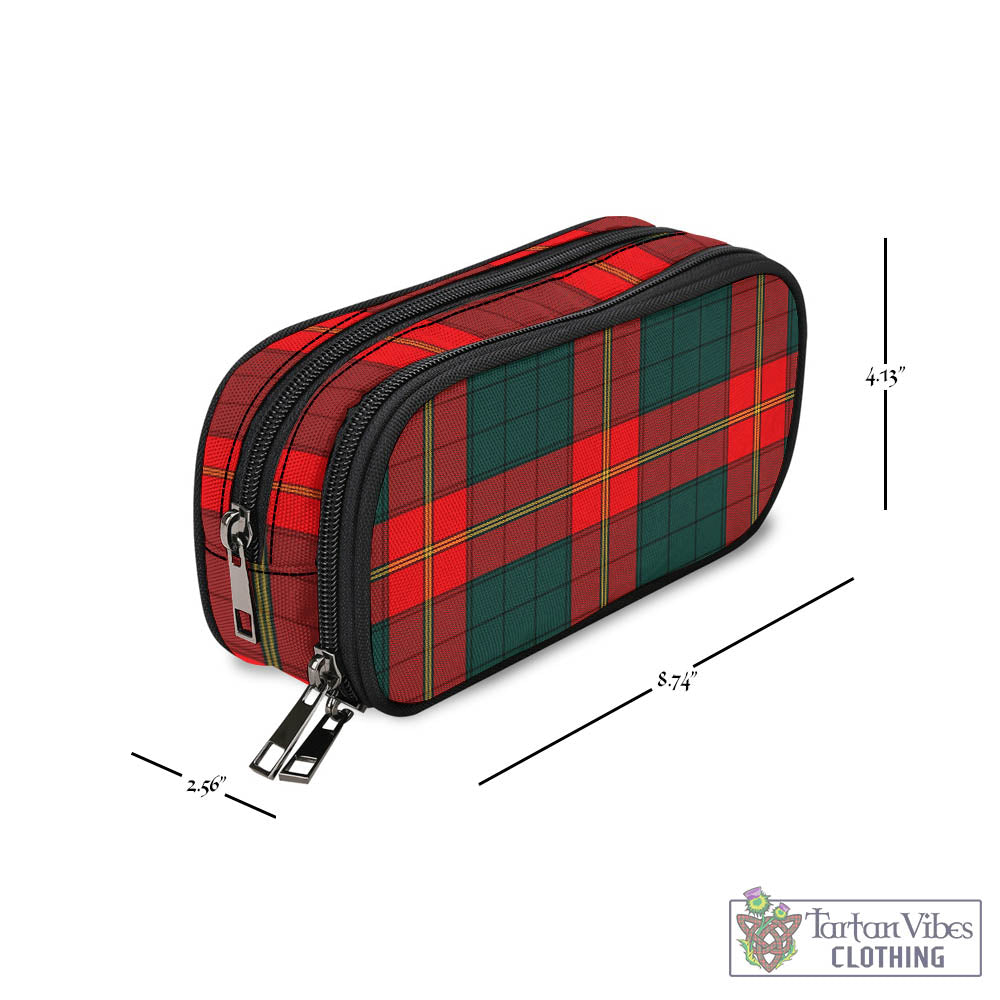 Tartan Vibes Clothing Ulster Red Tartan Pen and Pencil Case