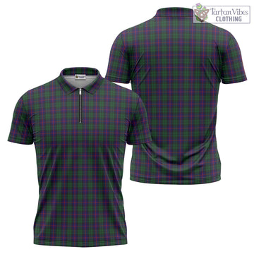 Urquhart Tartan Zipper Polo Shirt