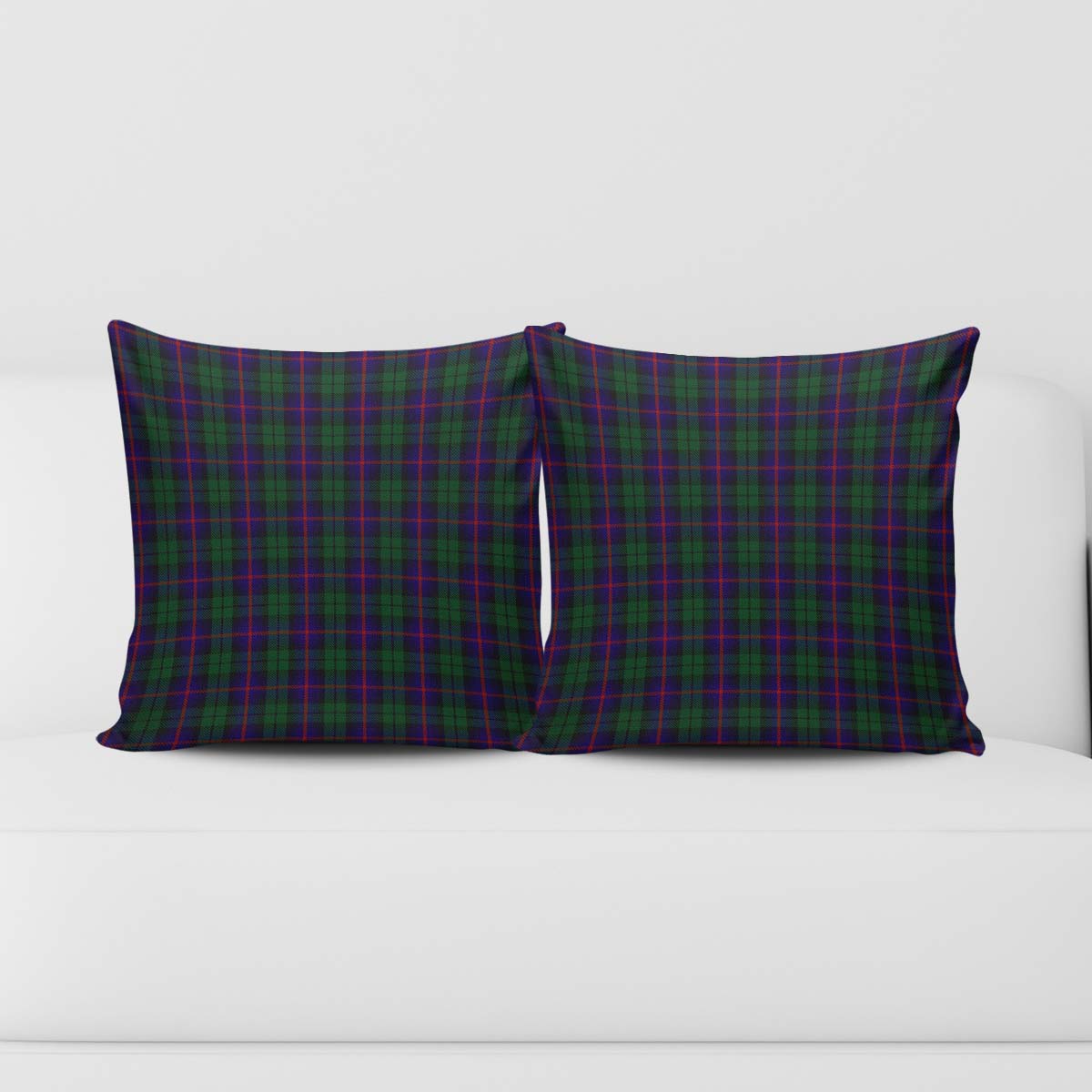 Urquhart Tartan Pillow Cover Square Pillow Cover - Tartanvibesclothing