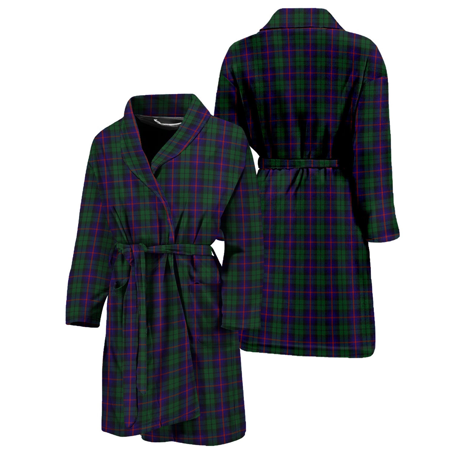 Urquhart Tartan Bathrobe Unisex M - Tartan Vibes Clothing