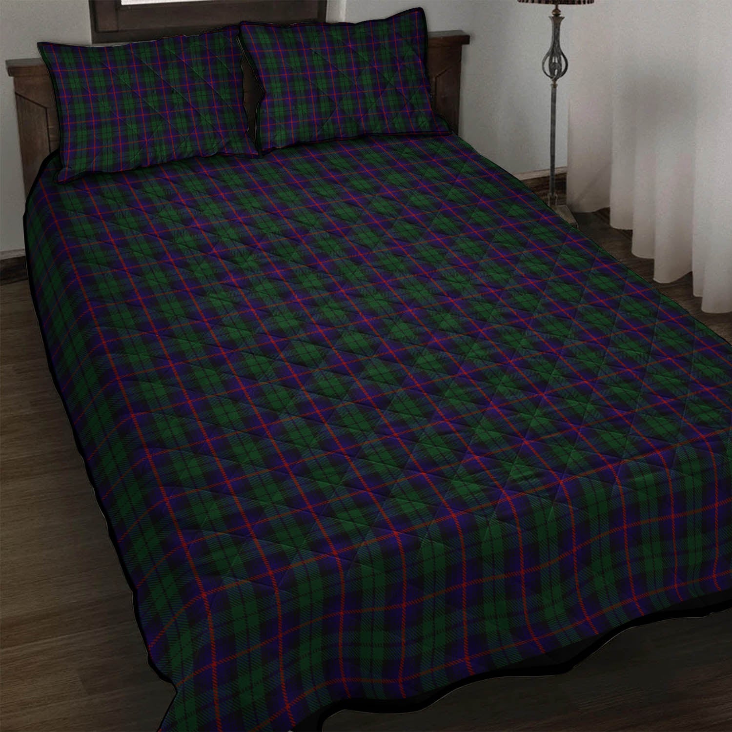 Urquhart Tartan Quilt Bed Set - Tartan Vibes Clothing