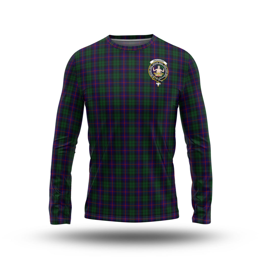 urquhart-tartan-long-sleeve-t-shirt-with-family-crest