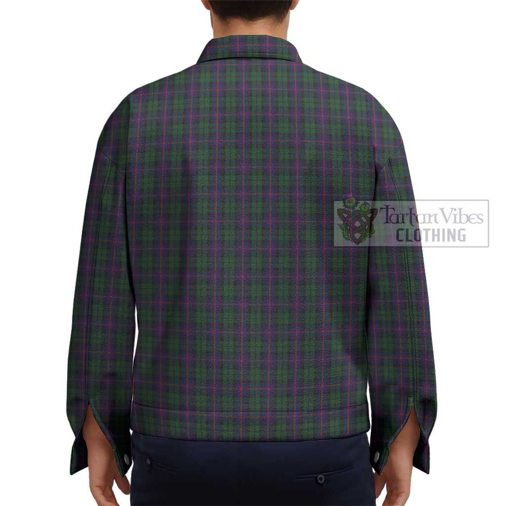 Urquhart Tartan Unisex Lapel Cotton Jacket - Tartan Vibes Clothing