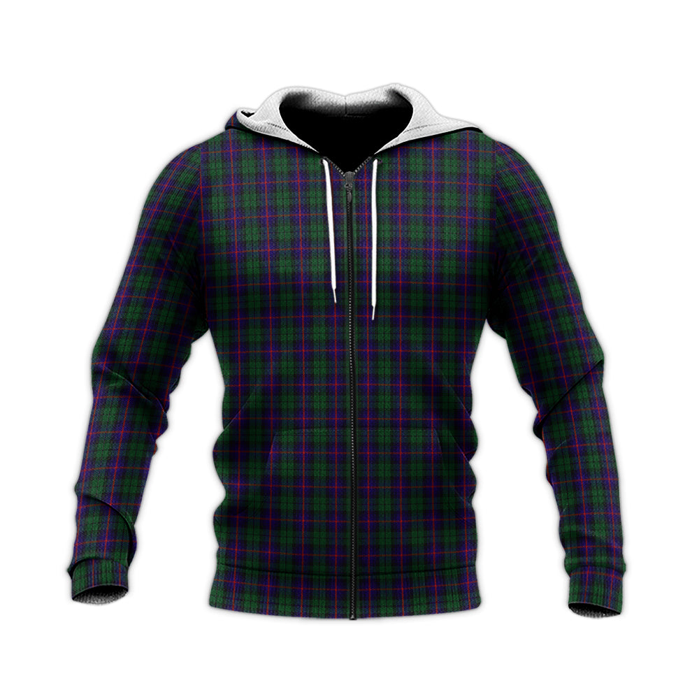 urquhart-tartan-knitted-hoodie